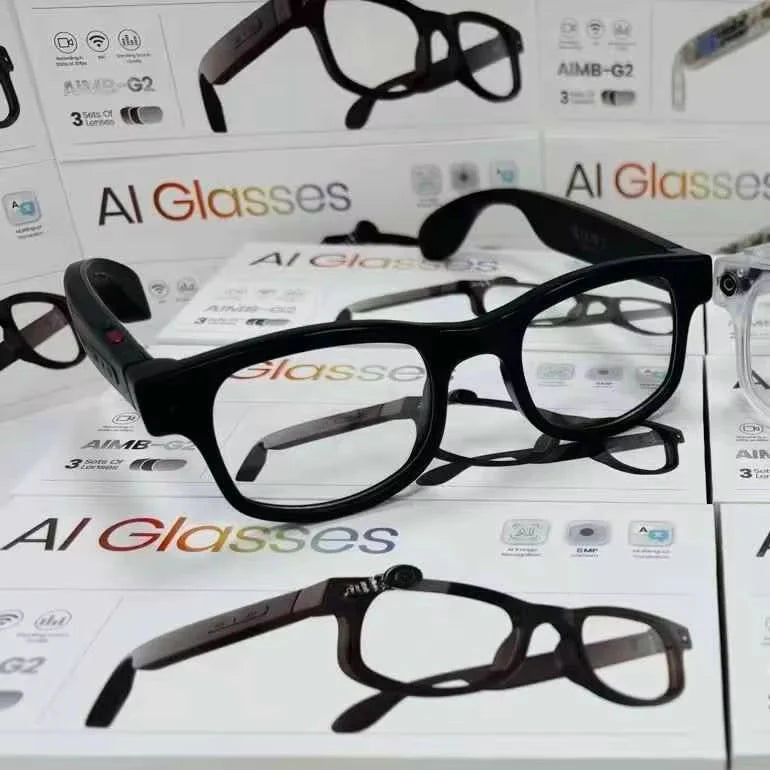 Air Vision AI Smart Glasses – 8MP HD Camera & Voice Assistant