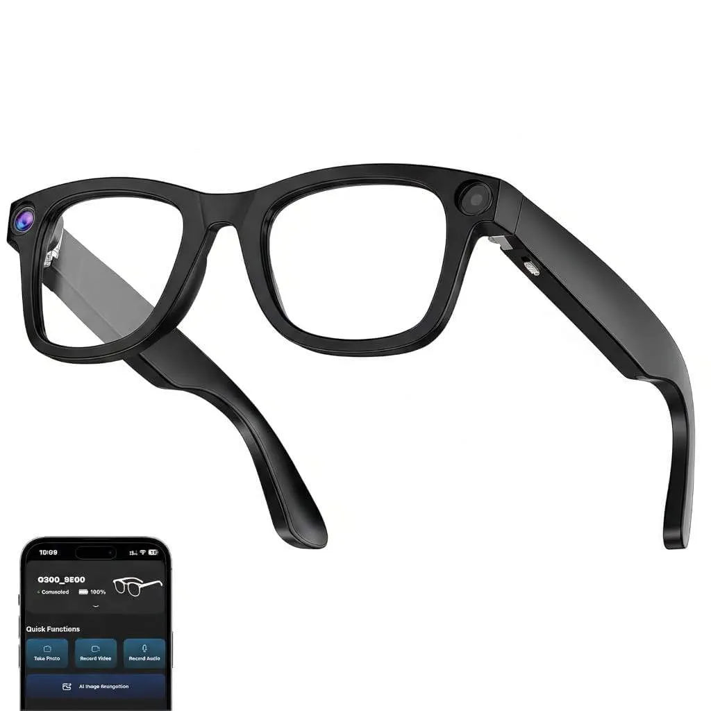 Air Vision AI Smart Glasses – 8MP HD Camera & Voice Assistant